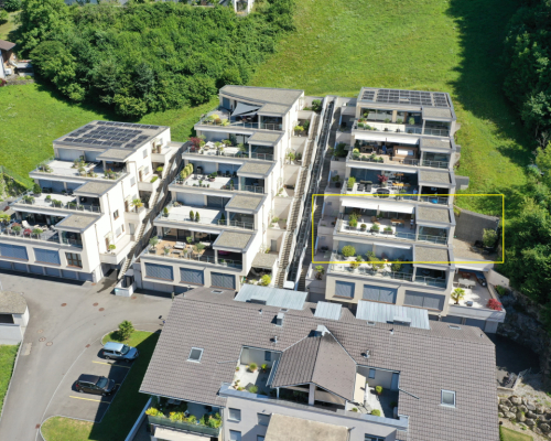 4.5-Zimmer-Terrassenwohnung mit Sicht auf den Vierwaldstättersee und die Berge